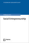 Buchcover Social Entrepreneurship