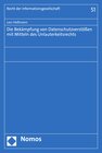 Buchcover Die Bekämpfung von Datenschutzverstößen mit Mitteln des Unlauterkeitsrechts