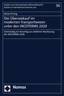 Buchcover Der Überseekauf im modernen Transportwesen unter den INCOTERMS 2020