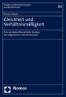 Buchcover Gleichheit und Verhältnismäßigkeit