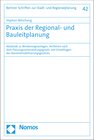Buchcover Praxis der Regional- und Bauleitplanung