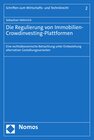 Buchcover Die Regulierung von Immobilien-Crowdinvesting-Plattformen