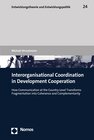 Buchcover Interorganisational Coordination in Development Cooperation