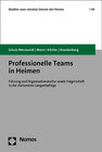 Buchcover Professionelle Teams in Heimen