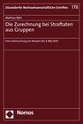 Buchcover Die Zurechnung bei Straftaten aus Gruppen