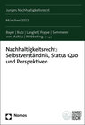 Buchcover Nachhaltigkeitsrecht: Selbstverständnis, Status Quo und Perspektiven