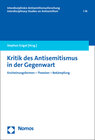 Buchcover Kritik des Antisemitismus in der Gegenwart