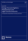 Buchcover Foreign Terrorist Fighters: Phenomenon and Legal Countermeasures