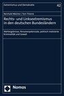 Buchcover Rechts- und Linksextremismus in den deutschen Bundesländern