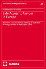 Buchcover Safe Access to Asylum in Europe