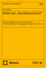 Buchcover Wider das „Damoklesschwert“