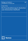 Buchcover Die Prozeduralisierung im deutschen und chinesischen Strafrecht