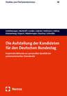 Buchcover Die Aufstellung der Kandidaten für den Deutschen Bundestag