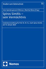 Buchcover Spiros Simitis – sein Vermächtnis