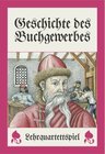 Buchcover Gutenberg / Geschichte des Buchgewerbes