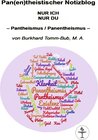 Buchcover Pan(en)theistischer Notizblog NUR ICH NUR DU