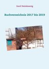 Buchcover Buchverzeichnis 2017 bis 2019