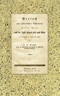 Buchcover Versuch einer humoristischen Beschreibung meiner Reise nach der Insel Rügen und nach Wien in den Jahren 1824 und 1833