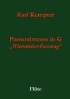 Buchcover Kempter: Pastoralmesse in G. Flöte