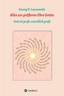 Buchcover Alles zur größeren Ehre Gottes / tredition