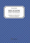 Buchcover RELIGION - Friedens- oder Brandstifter?