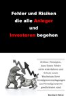 Buchcover Fehler und Risiken die alle Anleger und Investoren begehen