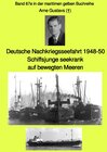 Buchcover maritime gelbe Reihe bei Jürgen Ruszkowski / Deutsche Nachkriegsseefahrt 1948-50 - Schiffsjunge seekrank auf bewegten Me