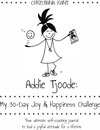Buchcover Addie Tjoode: My 30-Day Joy and Happiness Challenge