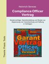 Buchcover Compliance Officer Verträge