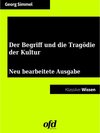 Buchcover Der Begriff und die Tragödie der Kultur