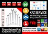 Buchcover KFZ AUTOMOBIL SERVICEHEFT Scheckheft Inspektionsheft Wartungsheft Service Leistungen