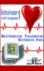 Buchcover Blutdruck-Pass - Blutdruck-Tagebuch