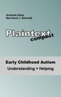 Buchcover Early Childhood Autism