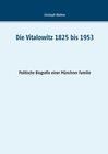 Buchcover Die Vitalowitz 1825 bis 1953