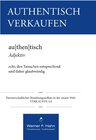 Buchcover Authentisch Verkaufen