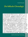 Buchcover Die biblische Chronologie