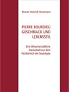 Buchcover Pierre Bourdieu Geschmack und Lebensstil