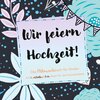 Buchcover Wir feiern Hochzeit! Das Mitmachbuch für Kinder