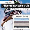 Buchcover Das große Bildung und Wissen-Quiz für Cracks