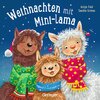 Buchcover Weihnachten mit Mini-Lama