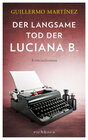 Buchcover Der langsame Tod der Luciana B