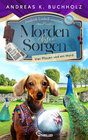 Buchcover Morden ohne Sorgen - Vier Pfauen und ein Mord