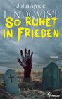 Buchcover So ruhet in Frieden