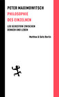 Buchcover Philosophie des Einzelnen