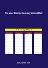 Buchcover Die vier Evangelien auf einen Blick