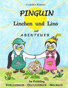 Buchcover Pinguin Linchen und Lino auf Abenteuer im Frühling