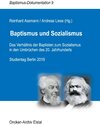 Buchcover Baptismus und Sozialismus