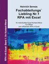 Buchcover Fachabteilungs`Liebling Nr.1 - RPA mit Excel