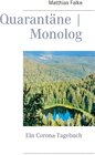 Buchcover Quarantäne | Monolog