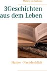 Buchcover 3Geschichten aus dem Leben